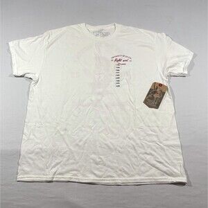 USC Trojan Team 2023 T Shirt Unisex Tee White Graphic Football NCAA Sz XL NWT